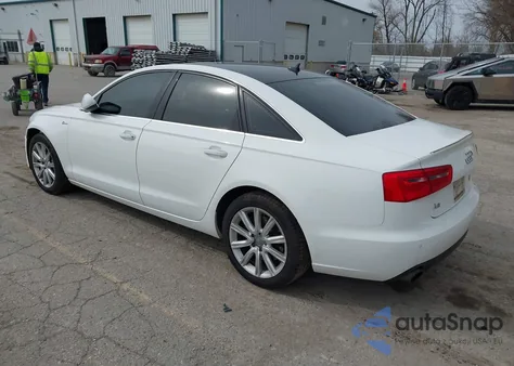 2013 Audi A6 3.0T Premium из США, поврежденный, VIN WAUGGAFC3DN081065